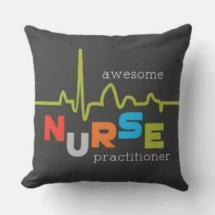 National Nurse Practitioner Week Awesome Cushion