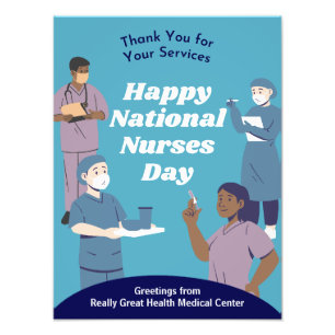 National Nurses Day Customizable Photo Print