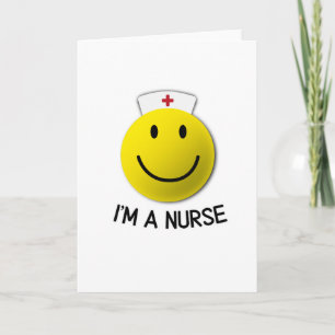 National Nurses Day I'm A Nurse Emoji Card