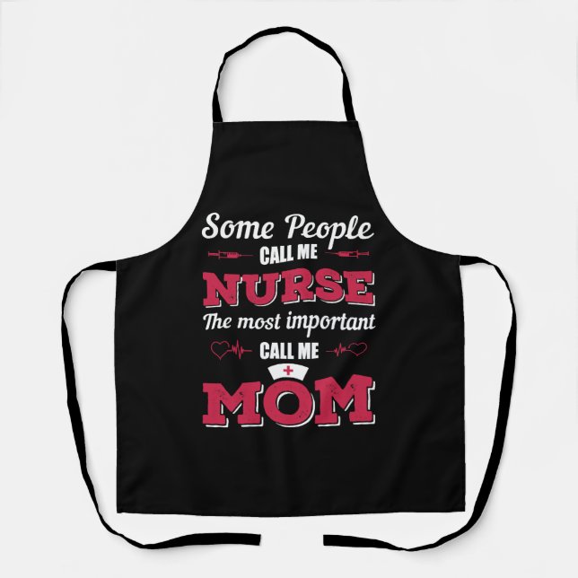 national nurses day. thank you for beeing awesome apron (Front)