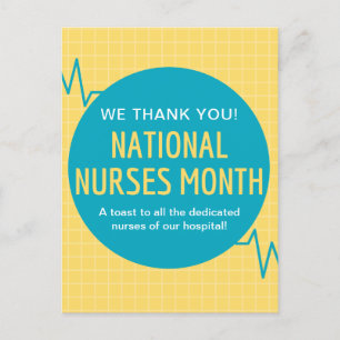 National Nurses Month Postcard