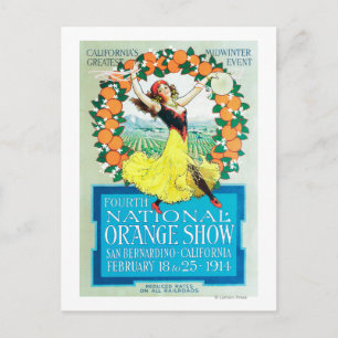 National Orange ShowPoster #2 Postcard
