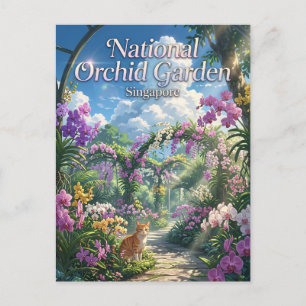 National Orchid Garden, Singapore Singapore Postcard