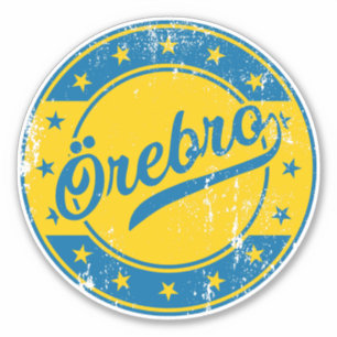 National - Örebro Sverige Sweden Sticker