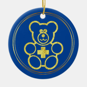 National Paediatrician Day Teddy Bear Ornament