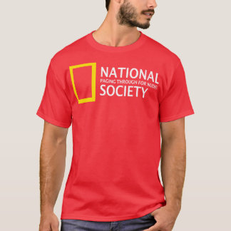 National Paging Through Society T-Shirt