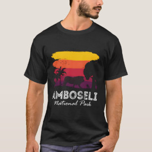 National Park Africa Amboseli Kenya T-Shirt