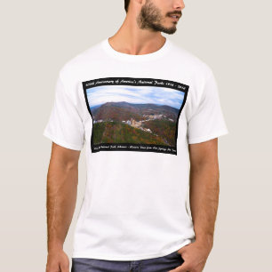 National Park Anniversary Hot Springs Autumn View T-Shirt