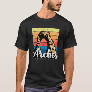 National Park Arches Moab Canyon Utah Camping Hiki T-Shirt
