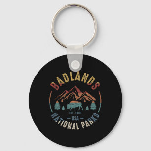 National Park Badlands South Dakota The Mount Rush Key Ring