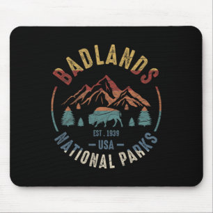 National Park Badlands South Dakota The Mount Rush Mouse Pad