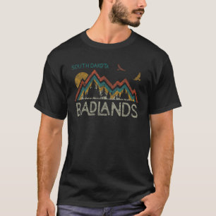 National Park Badlands South Dakota The Mount Rush T-Shirt