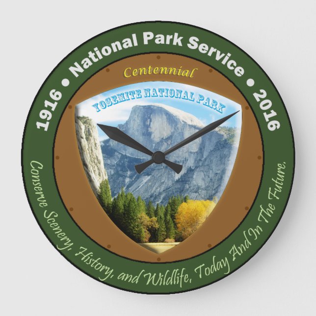 National Park Centennial Clock Half Dome (Front)