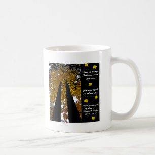 National Park Centennial Hot Springs Autumn Gold Coffee Mug