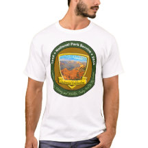 National Park Centennial Men's Basic T-Shirt White