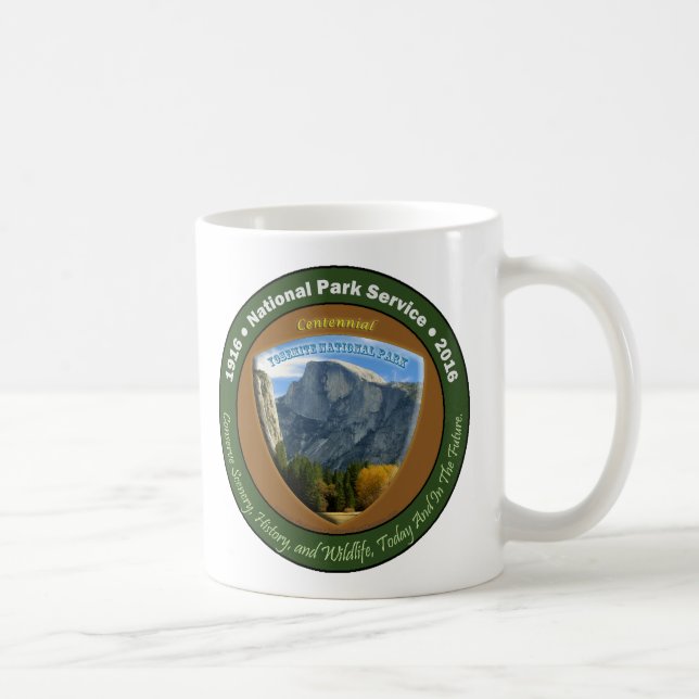 National Park Centennial Mug Half Dome (Right)