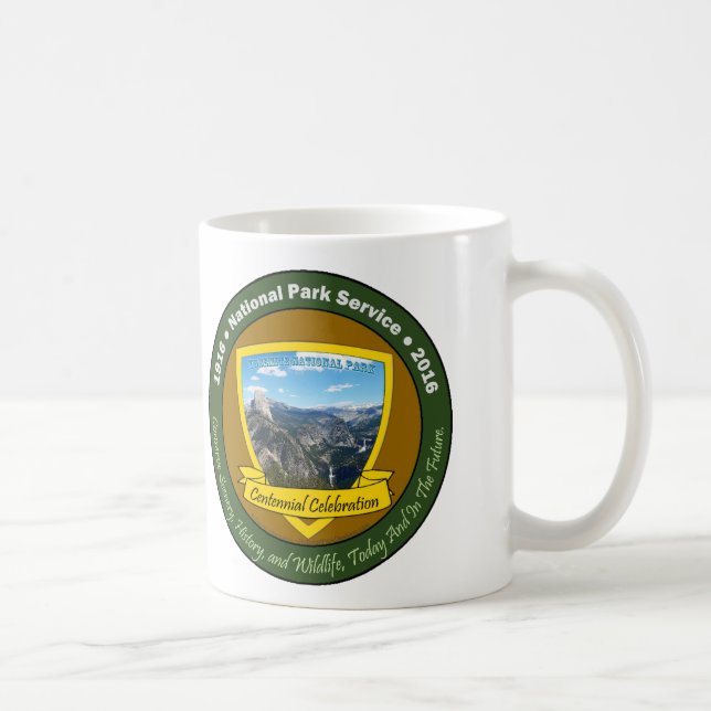 National Park Centennial Yosemite Cf mg Coffee Mug (Right)