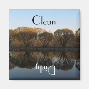 National Park Clean Dirty Dishwasher Magnet