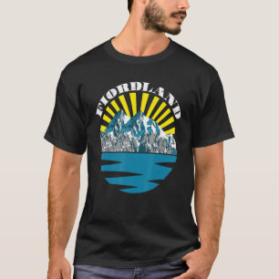 National Park Fiordland New Zealand Tourist Hike M T-Shirt