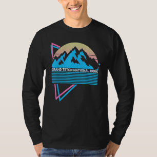 National Park Grand Teton Retro Grand Teton Nation T-Shirt