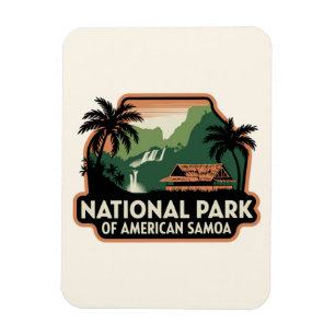 National Park of American Samoa Emblem Magnet