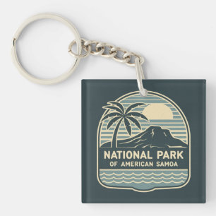 National Park of American Samoa Key Ring