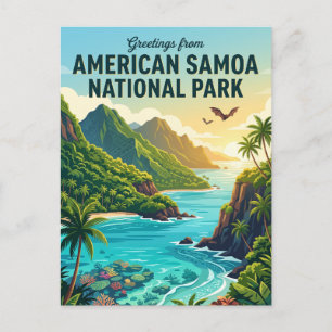 National Park of American Samoa Postcard