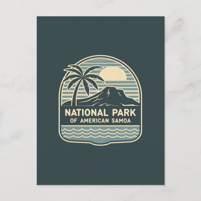 National Park of American Samoa Postcard (Front)