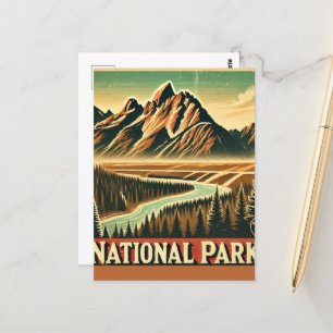 national park postcard