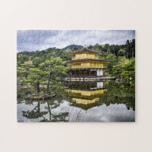 National Park Scenic Japanese Garden House Lake Jigsaw Puzzle