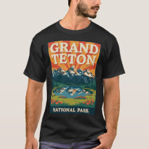 National Park Vintage Grand Teton 