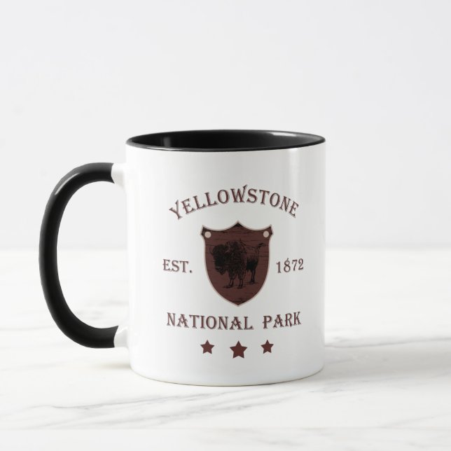 National Park Yellowstone Mug (Left)