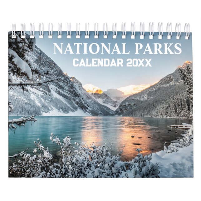 National Parks Calendar 2026 Personalised Calendar (Cover)