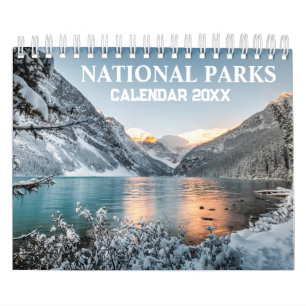 National Parks Calendar 2026 Personalised Calendar