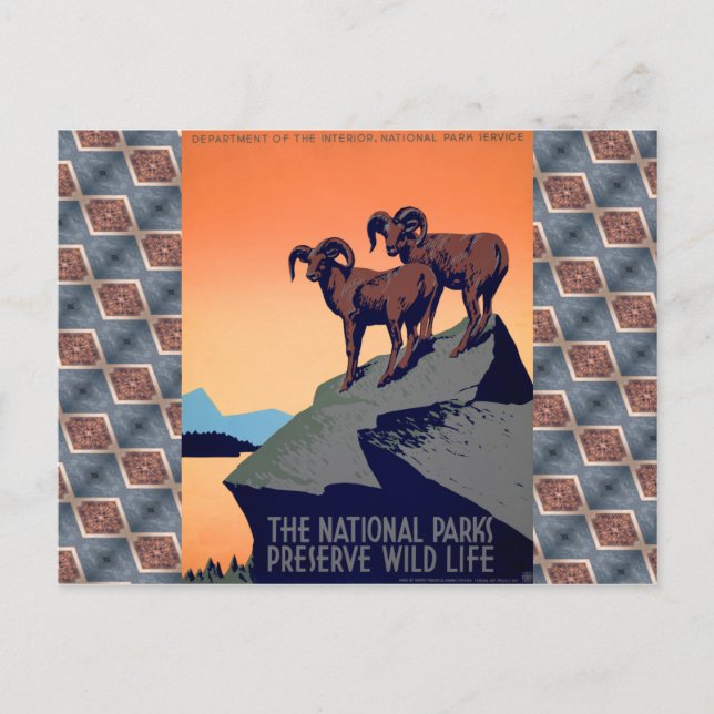 National Parks Postcard (Front)