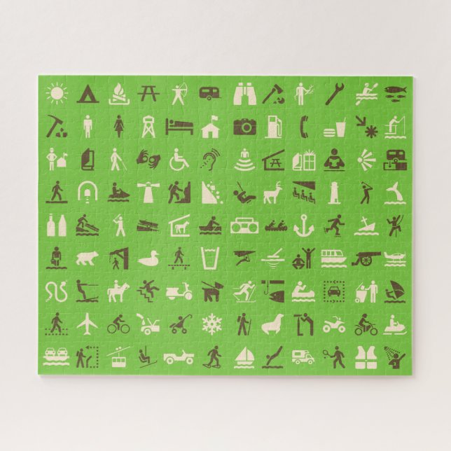 National Parks Puzzle (Horizontal)