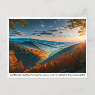 National Parks USA, Postcard for Postcrossing