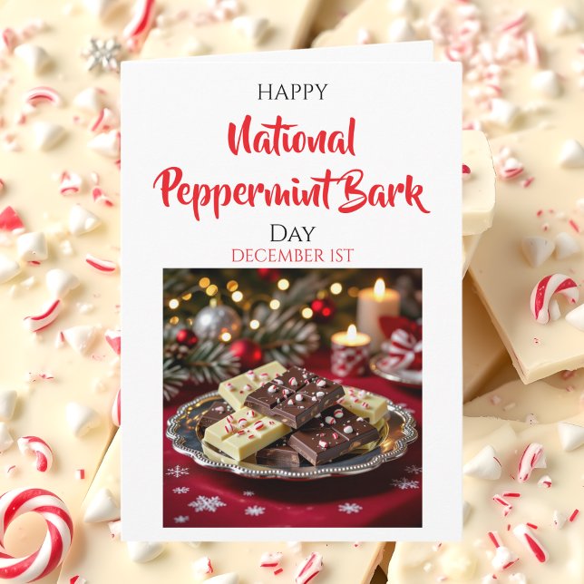 National Peppermint Bark Day | Dec 1st Card (Creator Uploaded)