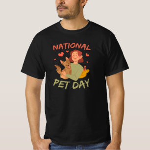 National Pet Day adoption events near me T-Shirt