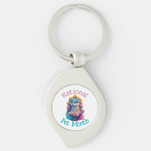  National Pet Month Key Ring