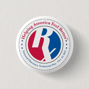 National Pharmacy Technician Day 2012 Button