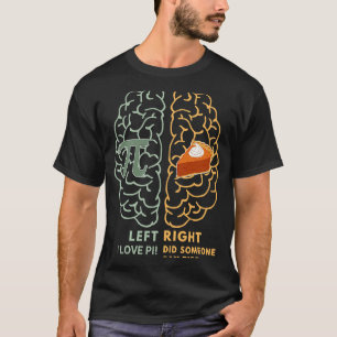 National pie day 3 14 Pi pizza symbol Math Teacher T-Shirt