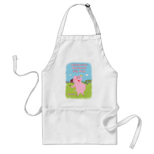 National Pig Day March 1st Standard Apron