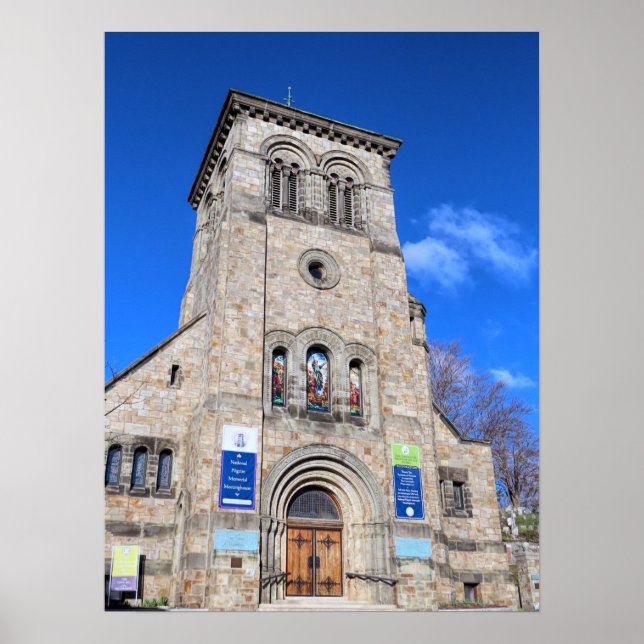 National Pilgrim Memorial Meetinghouse Poster (Front)