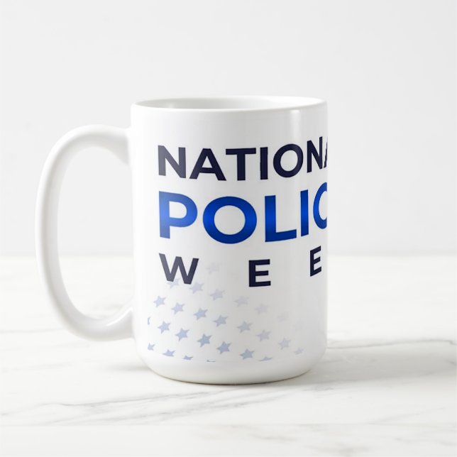 National Police Week Coffee Mug (Left)