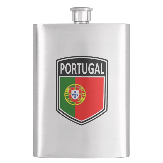 National - Portugal Hip Flask (Front)