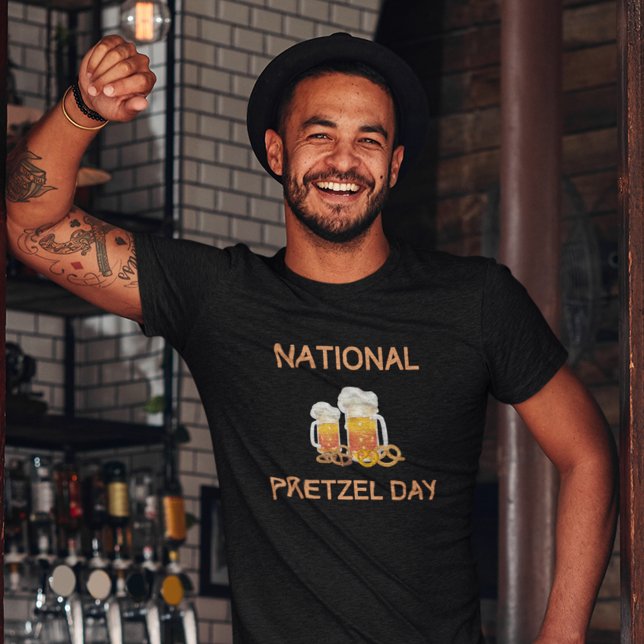 National Pretzel Day T-Shirt (Creator Uploaded)