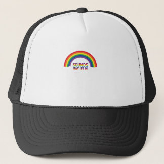 National Pride March Gay Equality  LGBT Dinosaur Trucker Hat