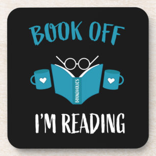 National Reading Month March Coaster