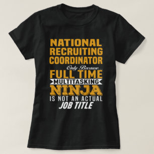 National Recruiting Coordinator T-Shirt